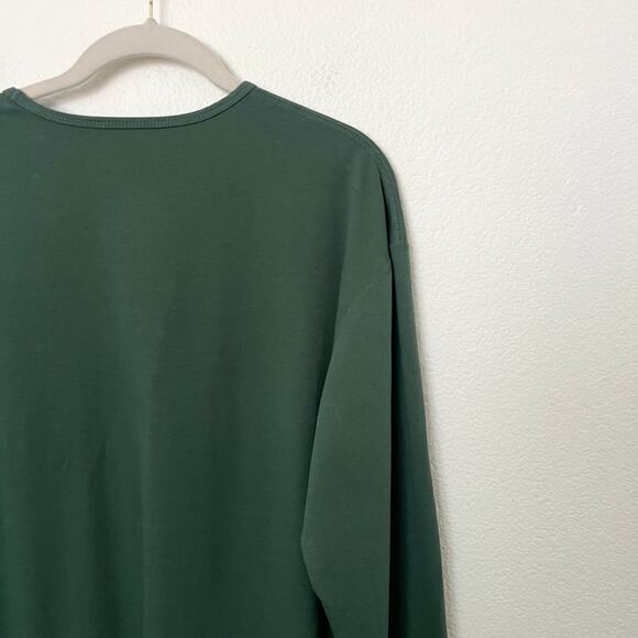 [BYLT] Green Drop Cut L/S Long Sleeve Signature Crew Neck T-Shirt Men's Size XL - Picture 6 of 11